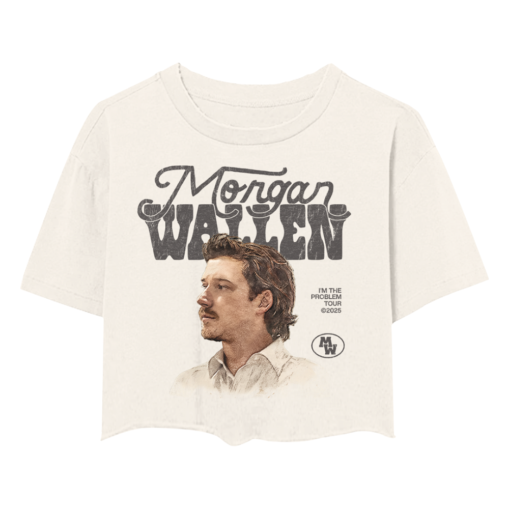 I’m The Problem Tour Cropped T-Shirt Front